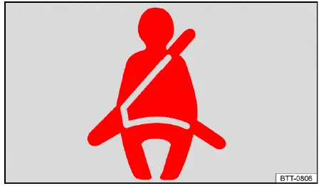 Volkswagen ID.4 - Fasten seat belts reminder