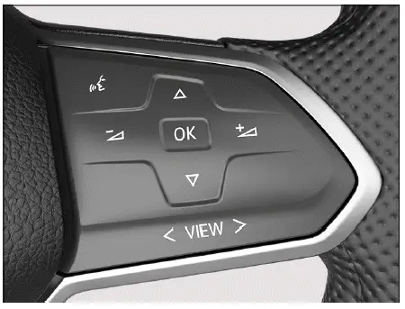 Volkswagen ID.4 - Operating the Volkswagen Digital Cockpit